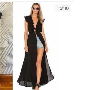 Show Me Your Mumu Rapunzel Cape Duster Maxi, size Small